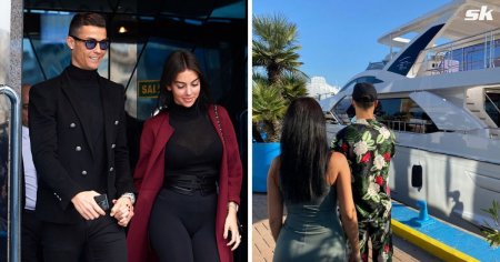 How much does Cristiano Ronaldo and Georgina Rodriguez's yacht cost? Supermodel shows off lifestyle with Louis Vuitton towels and Dior cushions