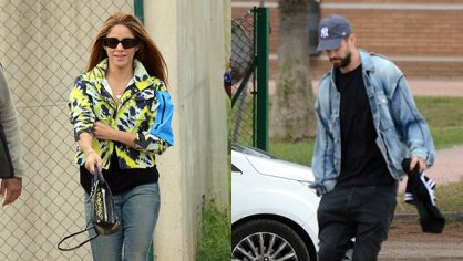 Shakira & Gerard Pique’s Awkward Run-In At Son’s Baseball Game: Photos – Hollywood Life