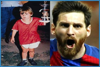 lionel messi growing up