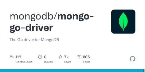 GitHub - mongodb/mongo-go-driver: The Go driver for MongoDB