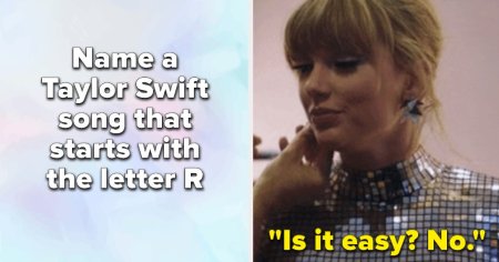A-Z Taylor Swift Song Quiz
