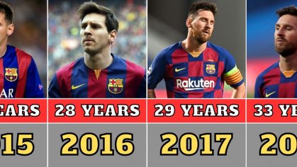 Lionel Messi from 1987 to 2023 - YouTube