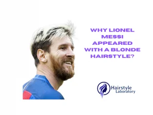 Lionel Messi with A Blonde Hairstyle! - Hairstyle Laboratory