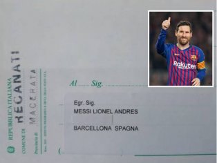 Messi: a Recanati la residenza ed il certificato elettorale - Corriere.it