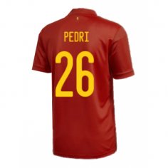Replica Adidas PEDRI #26 Spain Home Soccer Jersey 2020