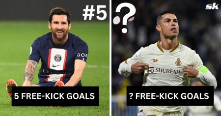 Cristiano Ronaldo, Lionel Messi: 5 players with most free kick goals in UEFA Champions League history