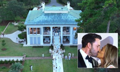 Todos los detalles de la boda de Jennifer Lopez y Ben Affleck en Georgia