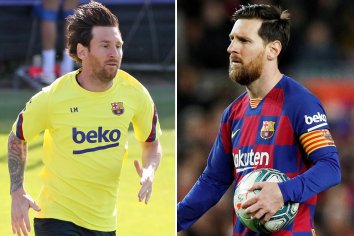 Lionel Messi returns to 2015 look as Barcelona star shaves beard off ahead of LaLiga restart – The Sun | The Sun