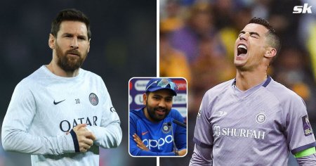 “There is lots to ask him” – Rohit Sharma snubs Cristiano Ronaldo and Lionel Messi as he names football hero he wants to meet
