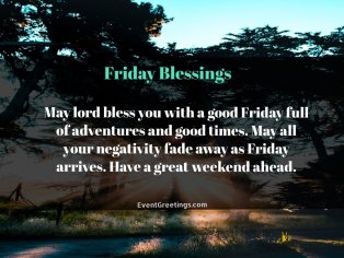 35 Friday Morning Blessings And Quotes With Images – Events Greetings