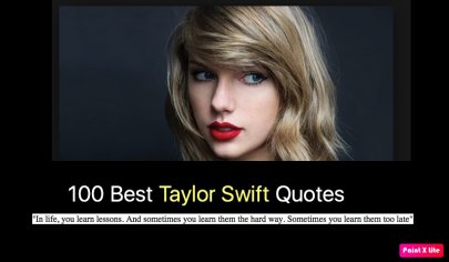 100 Best Taylor Swift Quotes – NSF – Music Magazine