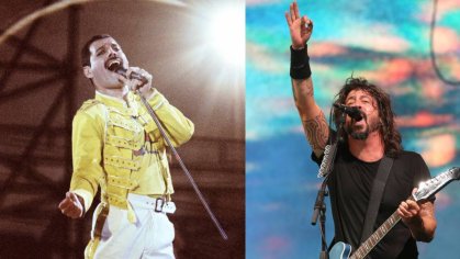 Foo Fighters spielen „Under Pressure“ mit Double von Freddie Mercury