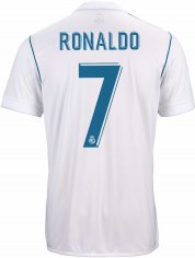 adidas Cristiano Ronaldo Real Madrid Home Jersey 17-18