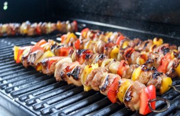 Hawaiian Grilled Pork Kabobs | Buy This Cook That