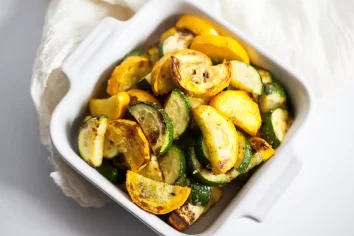 Air Fryer Zucchini and Squash | In 15 Minutes or Less!