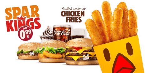 Burger King Gutscheine Oktober 2022 - 2 für 1 Gutscheine