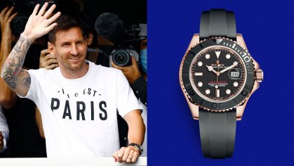 Lionel Messi Has a New Team, and a New Watch | British GQ