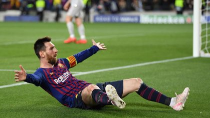 
Messi brings up 600th Barcelona goal with stunning free-kick  - Sportstar
