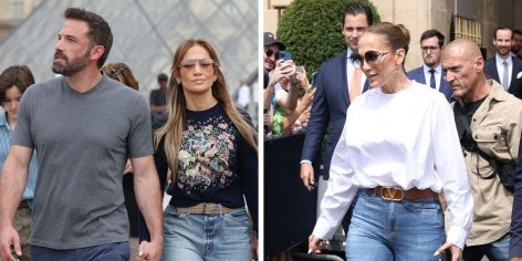 Jennifer Lopez Leans Into Casual Style During Paris Honeymoon