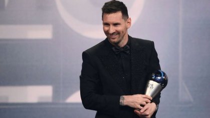How many times has Messi won The Best award? - AS USA