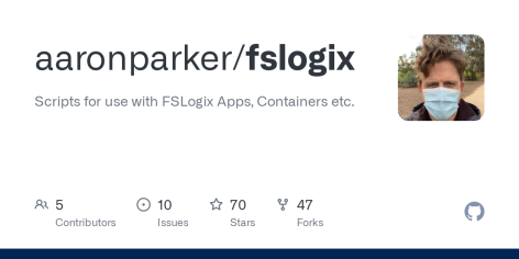 fslogix/Install-FslogixApps.ps1 at main · aaronparker/fslogix · GitHub