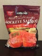 Costco Frozen Salmon: Kirkland Wild Caught Sockeye