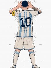 Lionel Messi Stickers for Sale | Redbubble