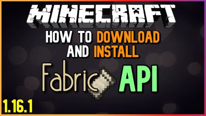 How to Download and Install Fabric API (For Minecraft 1.16.1) - YouTube