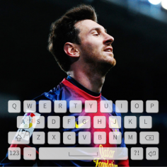 lionel messi keyboard