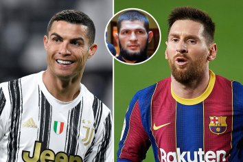 Khabib ranks Cristiano Ronaldo above Lionel Messi and Zlatan Ibrahimovic as UFC star has his say on GOAT debate | The Sun