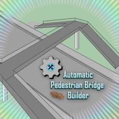 Steam Workshop::Automatic Pedestrian Bridge Builder V2.0 [Beta]
