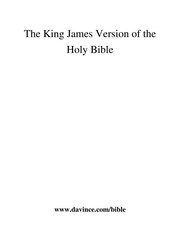 download kjv bible pdf