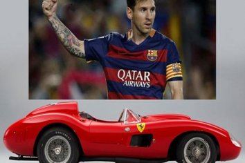 lionel messi ferrari spider