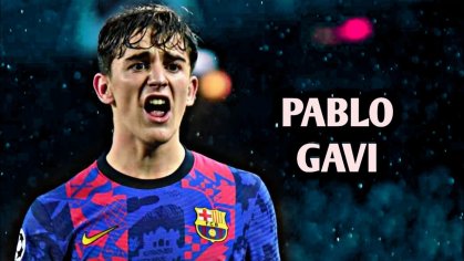 Pablo Gavi 2021/22 - Skills & Tackles | HD - YouTube