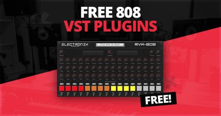 20 Best FREE 808 VST Plugins ( Windows & Mac )