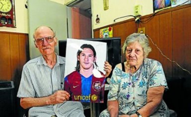 Los abuelos de Lionel Messi  | InfoVeloz.com