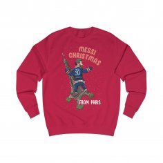 Messi Christmas From Paris  Unisex Christmas Jumper/sweater - Etsy Finland