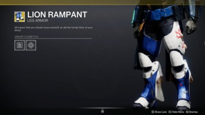 Destiny 2 - How to get Lion Rampant Exotic Titan Leg Armor - Pro Game Guides