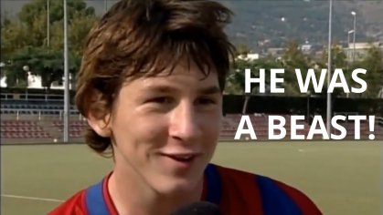 16 year old Lionel Messi was INSANE - YouTube