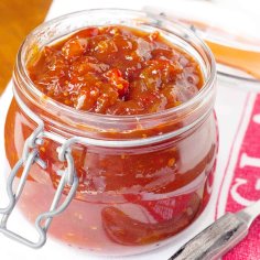 Sweet Spicy Tomato Jam Recipe - Lana’s Cooking