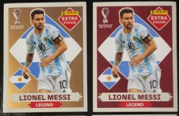 Panini FIFA World Cup Qatar 2022  Bronze + Base Extra Sticker Lionel Messi  | eBay