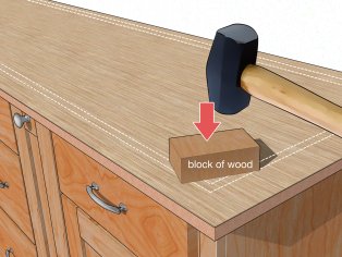 How to Install Laminate Countertops (with Pictures) - wikiHow