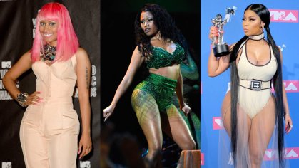 Nicki Minaj's VMA Evolution, From Pink Wigs To A Literal Golden Throne | News | MTV