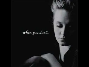 I Can't Make You Love Me - Adele (w/ lyrics) - YouTube