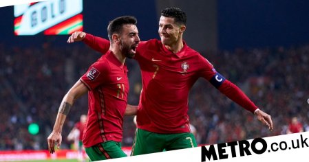 Cristiano Ronaldo reacts to Portugal's World Cup qualification | Football | Metro News