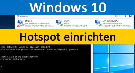 Windows 10: Hotspot einrichten â so geht's