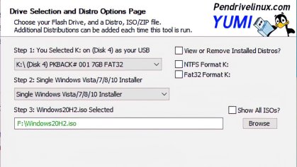 YUMI Download - Multiboot USB Stick erstellen