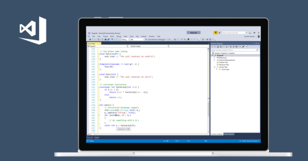 Visual Studio C/C++-IDE und Compiler für Windows