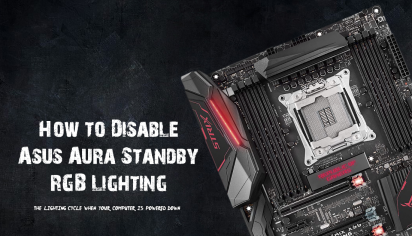 How to Disable Standby Aura RGB Lighting on Asus Motherboards (powered off light cycling)