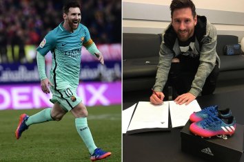 Lionel Messi signs new lifetime deal with Adidas…as Barcelona clamber to keep Argentinian superstar at Nou Camp | The Sun